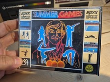 C64 : SUMMER GAMES ORIGINAL GAME X COMMODORE 64 TAPE EPYX picture