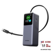 Nexode Power Bank 20000mAh 165W with Built-in USB C Cable Laptop Travel picture