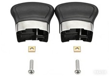 2 Pcs Pot Handles Replacement Short Side Pan Handle with Screws Single Hole picture
