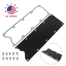 LS Gen 3 Valley Pan Cover Plate with Gasket and Seals Low Profile Compatible wit picture