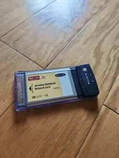 Belkin F5D7010 54g Wireless Notebook Network Card 802.11b CardBus Untested picture