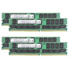 SK Hynix 4x 32GB PC4-2400T-RB1-11 DDR4 REG-ECC Memory DIMM HMA84GR7MFR4N-UH RAM picture
