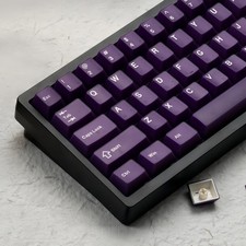 Purple Jade keycaps,Double Shot PBT keycaps Jelly Set,Ceramic Custom Keycap T... picture