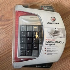 New Targus Wireless Stow-N-Go keypad AKP01US picture
