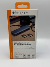 Hyper HyperDrive 6 Ultra-Fast Ports USB-C Hub for MacBook Pro / Laptop picture