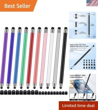 Stylus 10 PCS,Stylus Pen for Touchscreen.2-in-1 Universal Stylus picture