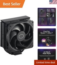 Ultimate Cooling for R7 & i7: Hyper 212 Black with 4 Heat Pipes & Quiet Design picture