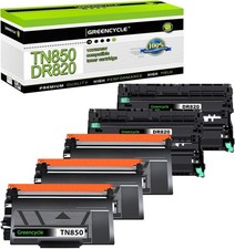 3*TN850 Toner Cartridge 2*DR820 Drum For Brother MFC-L5850DW L5900DW HL-L6200DW picture