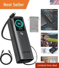 Laptop Power Bank, 165W 20,000mAh Retractable Cable Aluminum Unibody picture