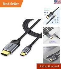 Durable 6FT USB C to HDMI Adapter with Aluminum Casing - Universal Compatibility picture