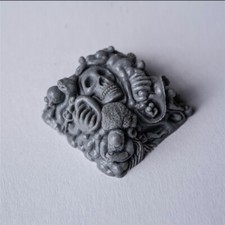 Skull Resin Keycap Artisan Key cap For MX switch Mechanical keyboard Handmade picture