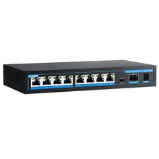 8-Port 2.5Gb POE/PoE+ Switch with 1*10Gb SFP+ Uplink, Featuring 9*2.5G PoE Sw... picture