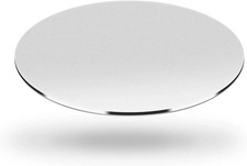 Metal Aluminum Mouse Pad, Office Thin Hard Mouse Mat Leather Surface Double Side picture