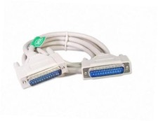 Your Cable Store 6 Foot DB25 25 Pin Serial Port Cable Male/Male RS232 006 Ft picture