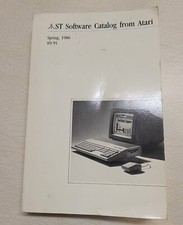 St Software Catalog From Atari Spring 1986 picture