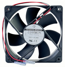 for COSTECH D12A04LWSZC0 Cooling Fan 12V 0.24A 12025 120x120x25mm 2-Wire Cool... picture