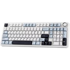 AULA F99 Pro Wireless Mechanical Keyboard White/Blue/Black  - NEW picture