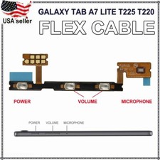 Power Volume Button MIC Flex Cable For Samsung Galaxy Tab A7 Lite 8.7