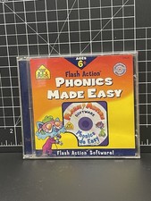 Flash Action Phonics Made Easy - (Win/Mac) CD-ROM (2003) - Educational Software picture