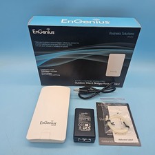 EnGenius ENS202 2.4 GHz N300 Long Range Outdoor Client Bridge Access Point PoE picture
