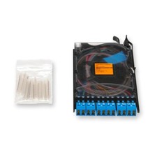 Corning EDGE-CS12-AE-P00RJ 12 Fiber Shuttered Type LC Duplex Splice Cassette picture