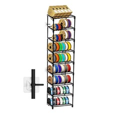 9-Tier 3D Printer Filament Storage Rack, Holds Up to 54 1kg Spools, Space-Sav... picture