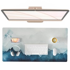 PU Leather Large Pad, Office Decor, 31.5