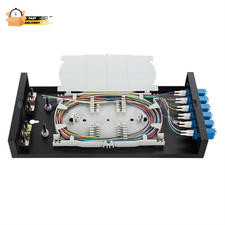 Wallmount Box Fiber Optic Terminal Encloure 6 LC Duplex Port with 12 Strand LC picture