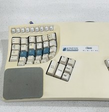 Kinesis Corporation KB133PC Classic Ergonomic Vintage White Keyboard picture
