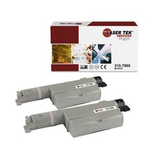 2Pk LTS 5110 310-7890 Black Compatible for Dell 5110 5110CN Toner Cartridge picture