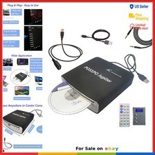 Portable USB CD Player for Car DVD PC Laptop AUX WAV VOB USB-A USB-C Adapter picture