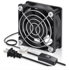 GDSTIME EC Cooling Fan 60mm x 60mm x 25mm AC 110v 115v 220v Dual Ball Bearings picture