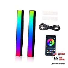 Battery Powered Rhythm Light Bar - RGB Sound Control Pickup Rhythm Lights - APP picture
