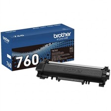 Brother TN760 Genuine OEM High Yield Black Toner HL-L2350DW New picture