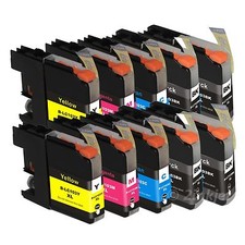 10 Pk LC103 XL Ink Cartridges For Bro LC101 XL MFC-J4510DW MFC-J4610DW with CHIP picture