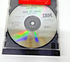IBM PC 300GL Product Recovery CD ROM Version 1.1J 6277 Sealed P27L8520 picture