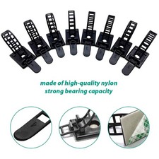 Black Nylon Cable Fasteners x1000 picture