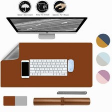 Large PU Leather Computer Desk Mat Keyboard Gaming Mouse Pad Laptop Cushion picture