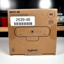 Logitech Brio 4K Ultra HD Pro Webcam 960-001105 V-U0040 Home Office HDR Webcam picture