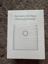 jadens Portable thermal label printer White picture