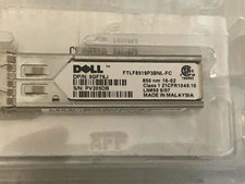 Dell SFP 2GB Multi-Mode Fibre 850nm FTLF8519P3BNL-FC  0GF76J - LOT OF 8 picture