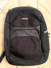 Kensington Ultrabook Backpack Padded Nylon Laptop Bag Black/Gray K62591 picture