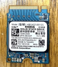 Genuine 512GB NVMe SSD M.2 2230 KIOXIA BG4 KBG40ZNS512G PCIe Gen3 Excellent picture
