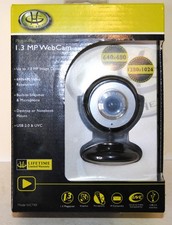 Plug-n-Play 1.3 MP WebCam for PC- USB 2 Connect- New in Box Unopened picture