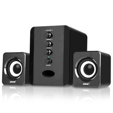 USB Computer Speakers System Stereo Bass Subwoofer LED for Desktop Laptop PC HOT picture