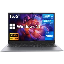 CHUWI Gemibook Plus 15.6in Laptop DDR5 16G 512GB SSD Intel N100 2K Windows 11 PC picture