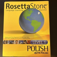 Rosetta Stone level one Polish picture