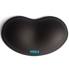 1 PC Ergonomic Silicone PU Leather Cooling Mouse Wrist Rest Support Pad picture