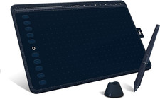 HUION HS611 10x6 inch Drawing Tablet 8192 Pen Pressure | Battery-Free Stylus, Ti picture