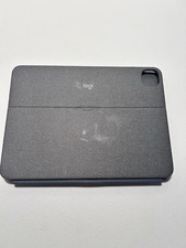 Logitech Folio Touch Keyboard Folio Case Gray w/ Trackpad Detachable Stand picture